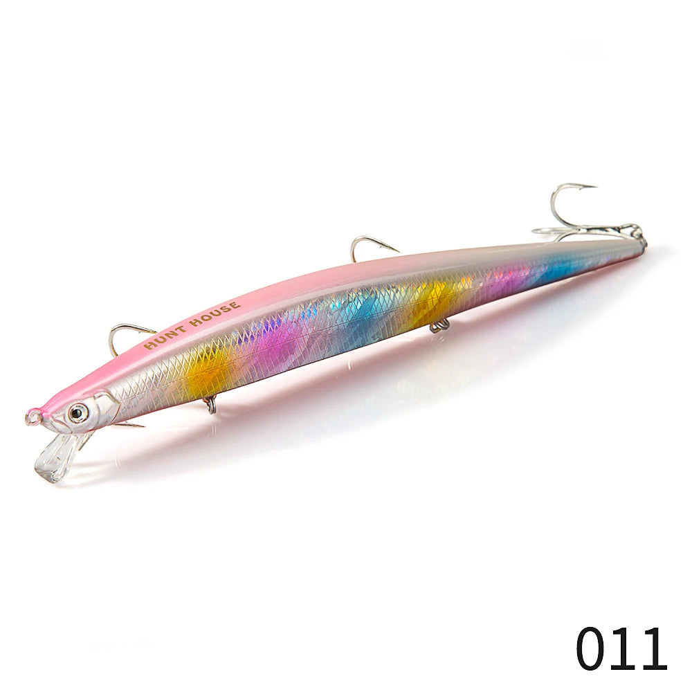 Leurre de Pêche Hunthouse Tide Vairon 175mm 31g — Bar, Brochet & Jerkbait