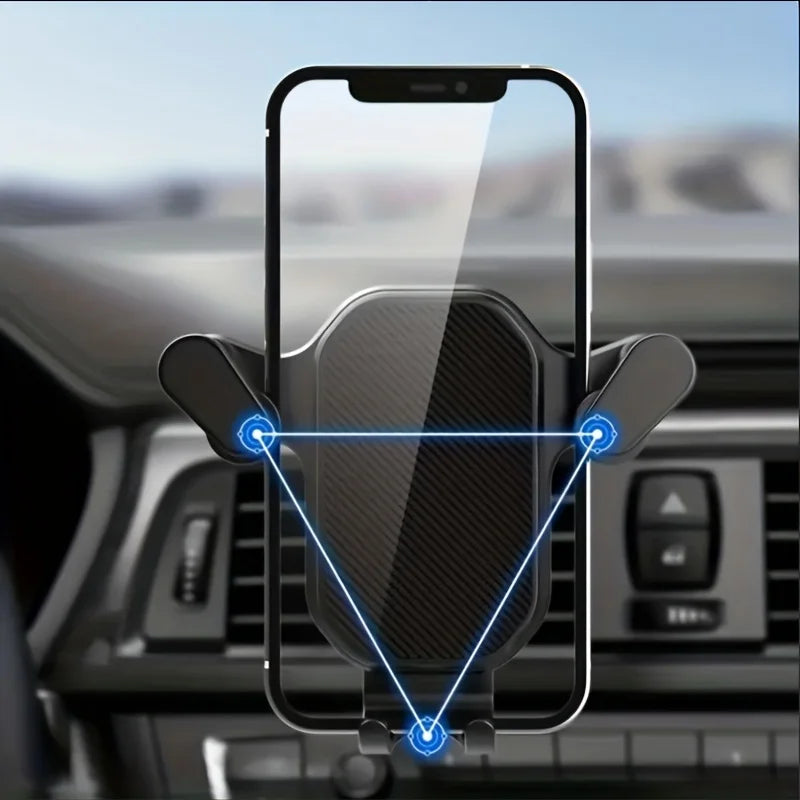 Car Mobile Phone Mount, Vent Reset, Mobile Cell Holder, Smartphone, GPS, 4.7-6.7 Inches