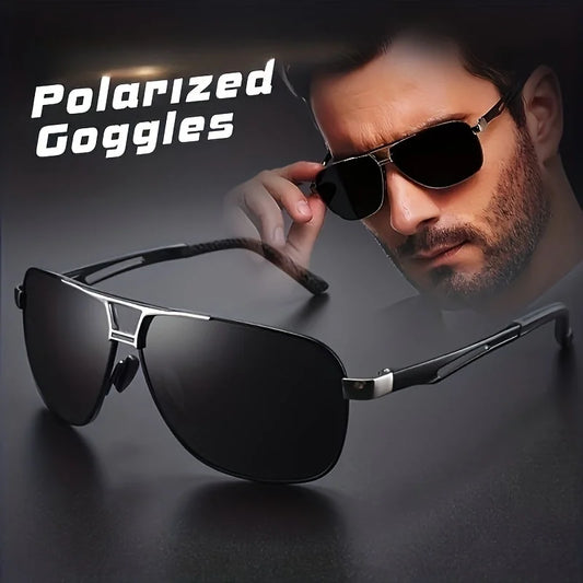 Lunettes De Soleil dégradées De mode pour hommes, grande monture, pilote, Design Anti-reflet, Lunette De Soleil Homme UV400