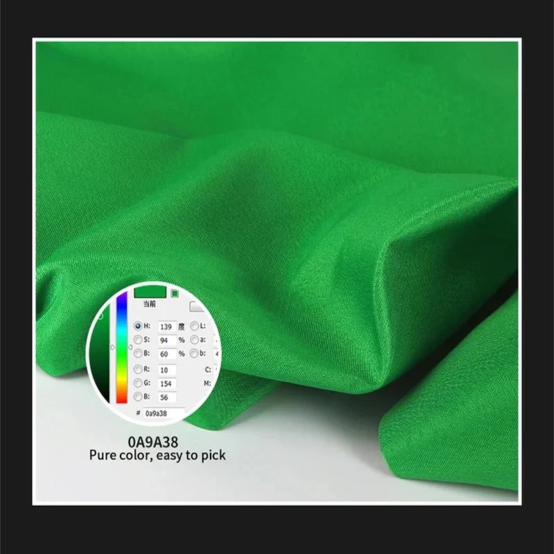 GAINVANE — Toile de Fond Studio Photo Mousseline Multicolore & Écran Vert