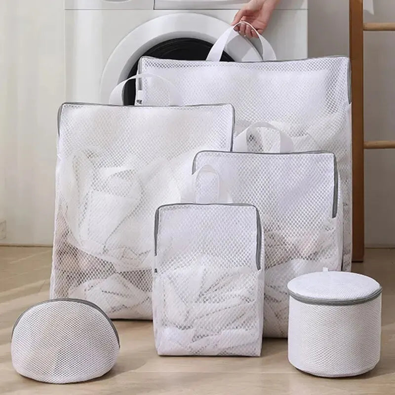 Sac à linge 3D, 1 pièce, sac en maille amovible, filtre pour Machine à laver, sac en maille Anti-déformation