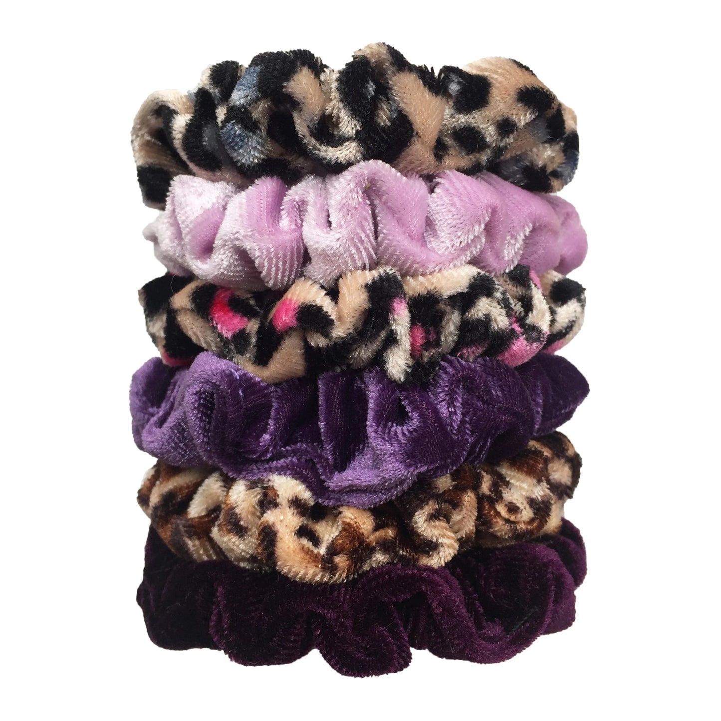 24/50/6 piezas de coleteros para mujer, accesorios de boutique de terciopelo, bonito estampado de leopardo, banda elástica de alta calidad, cinta para el pelo, lazo para cola de caballo