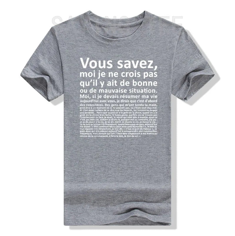 SABES Camiseta Clásica con Letras Impresas, Monólogos de Otis, Humorística, Gráfica, Regalos