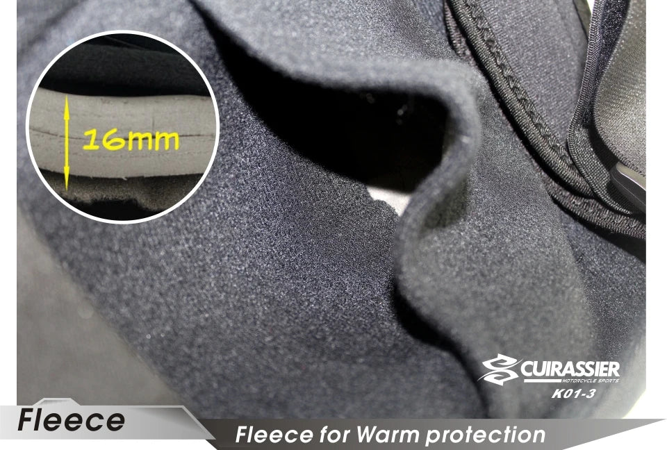 Cuirassier-Genouillères de protection pour motocross, genouillères de moto, protection MX, coussinets de course de coulée de nuit Équipement de moto avec coque renforcée et haute visibilité pour une conduite nocturne
