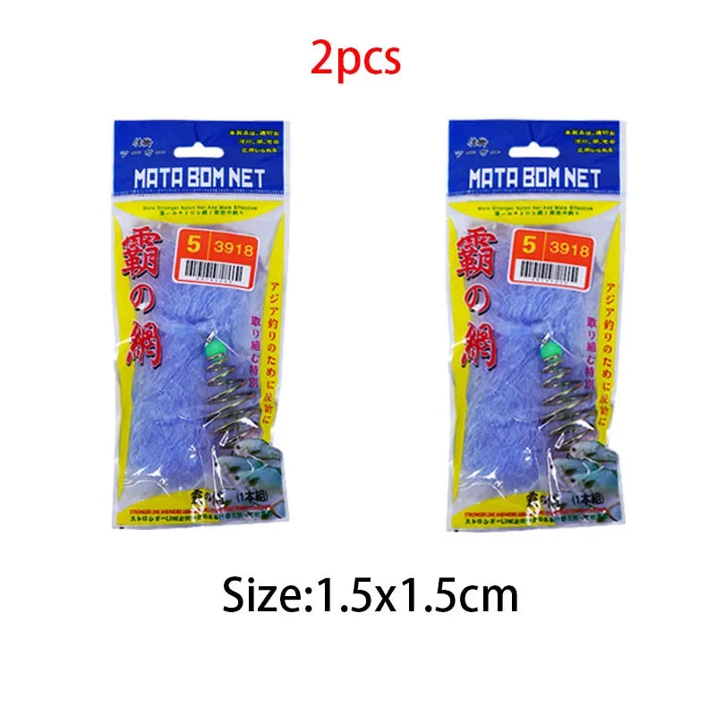 Fishing net with high carbon steel frame, luminous bead trap, sea fish net, gear design, feeding trap