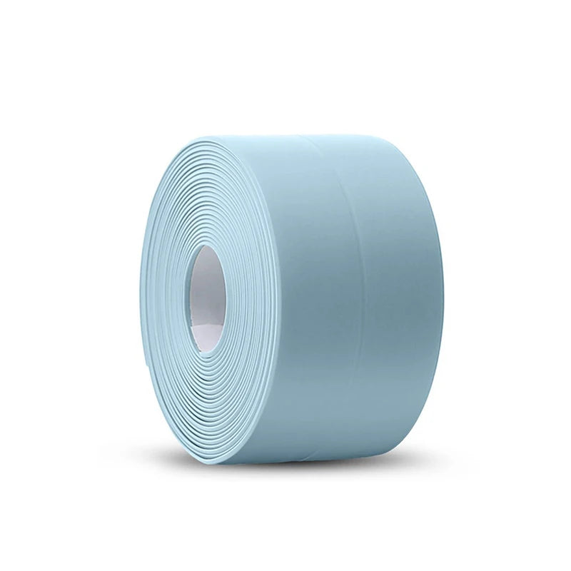 Cinta de sellado de PVC autoadhesiva para bañera, 3.2M, resistente al aceite, adhesivo de pared para esquina de borde de fregadero de cocina, tira de sellado impermeable para inodoro