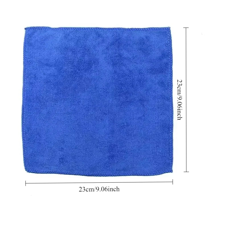 Serviettes en microfibre pour lavage de voiture, tissu de séchage, chiffons de nettoyage ménager, chiffon de polissage pour détails automobiles, outils de nettoyage de la maison, 1 à 20 pièces