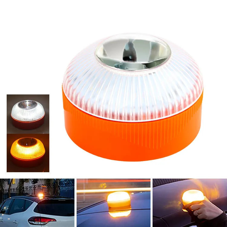 Lumière d'urgence LED pour voiture, clignotante, à induction magnétique, pour accident routier, lumière stroboscopique portable d'avertissement
