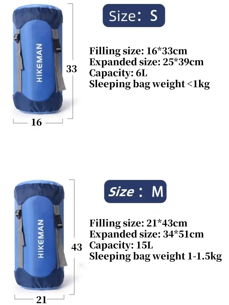 Sac de couchage sac de rangement à Compression Camping en plein air sac de rangement étanche polyvalent sac de rangement Portable Ultra-léger