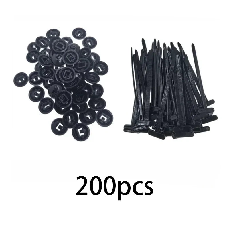 Hebilla de amarre de cable fija a través del núcleo, hebilla de amarre de cable para clavo, guardabarros, revestimiento interior del guardabarros, hebilla de maletero