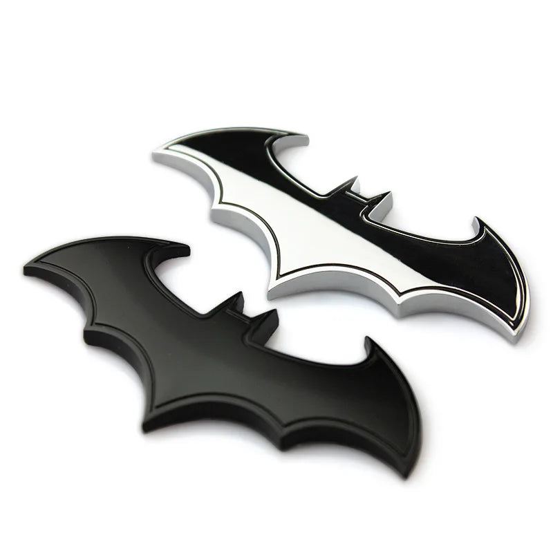 Autocollants de voiture 3D en forme de chauve-souris, autocollant de décoration de moto automatique, accessoires de style de moto, 1PC