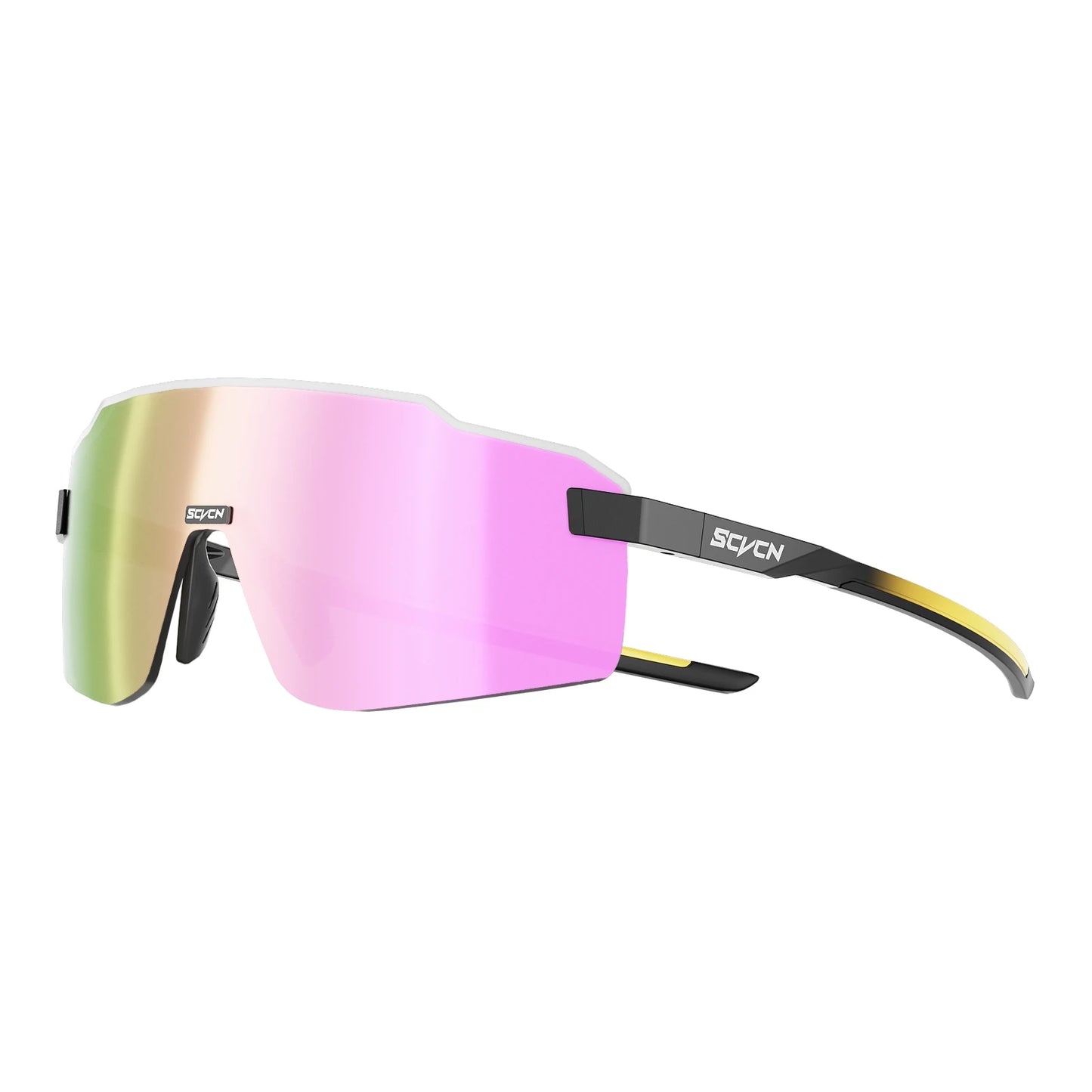 Lunettes de cyclisme photochromiques SCVCN pour hommes et femmes, lunettes de vélo de route et de VTT, lunettes de randonnée décontractées, coupe-vent