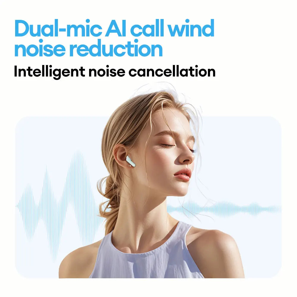 Casque Bluetooth sans fil ANC — réduction de bruit, HiFi, 30H d'autonomie, jeu