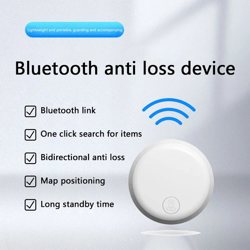 Mini traceur GPS intelligent anti-perte pour voiture, animaux domestiques, enfants, sacs, AirTag, dispositif de localisation Bluetooth pour iOS et Android