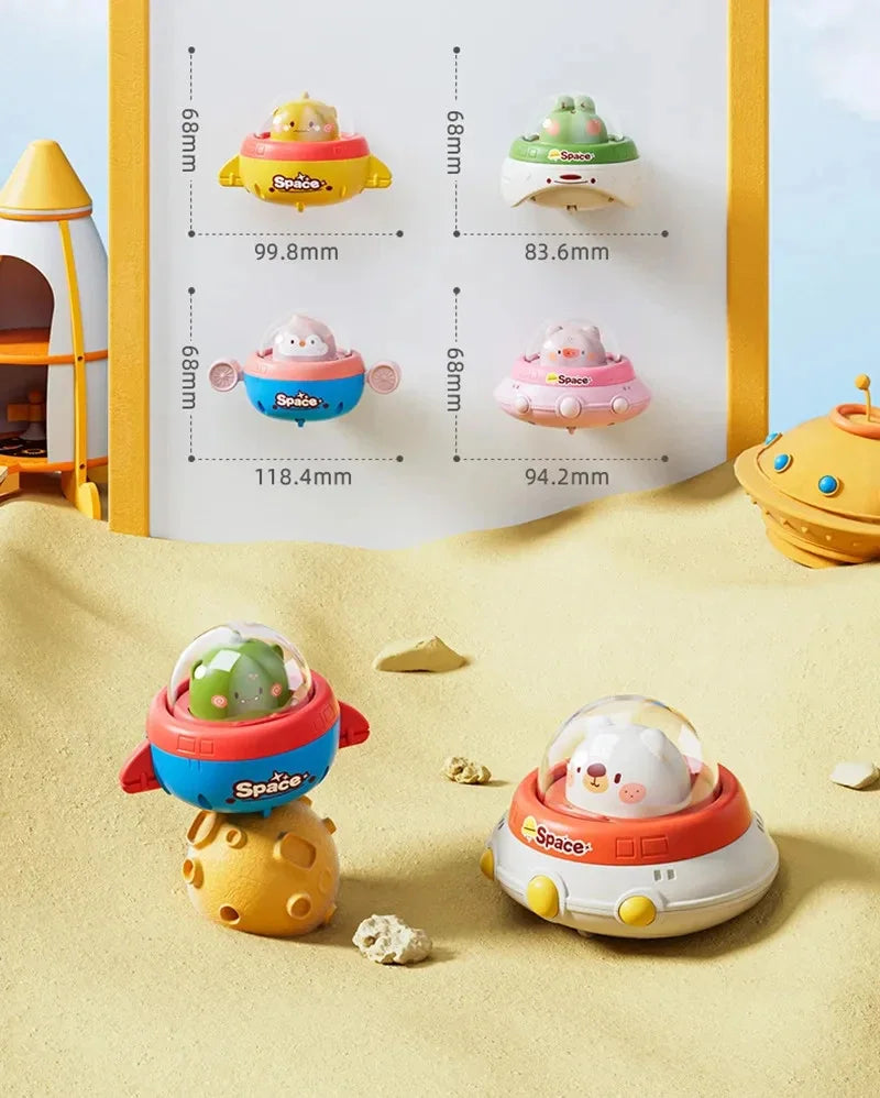 Children's Press Toy Car Baby Pullback Inertia Star Car Baby Puzzle Boys Girls Kindergarten Gifts