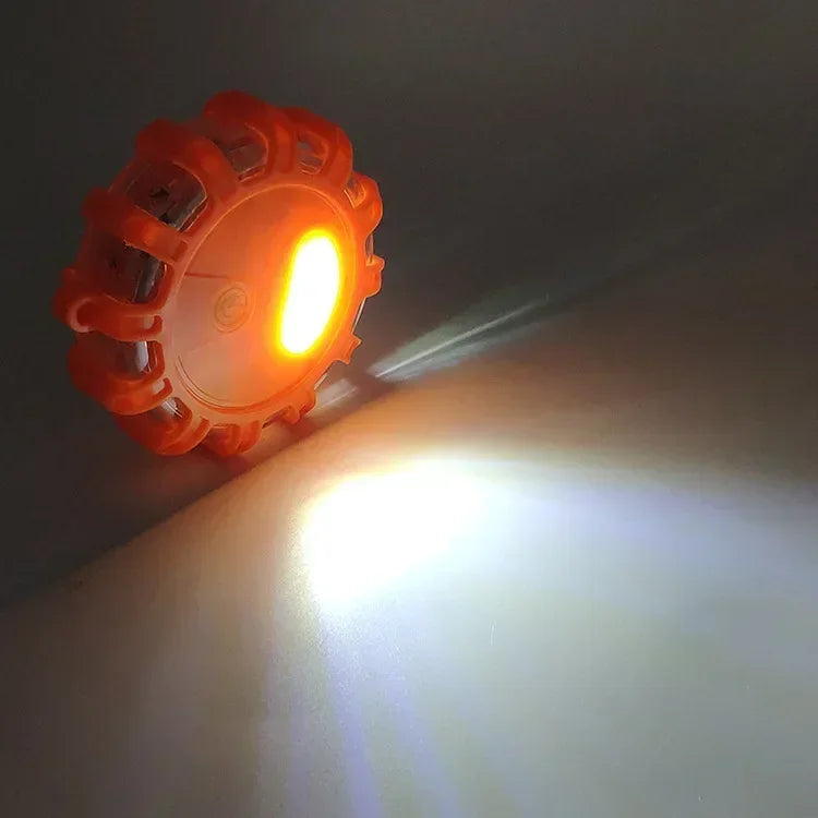 Feux de signalisation LED rechargeables par USB, balises de route, feux d'urgence, balise de sécurité routière, disque clignotant, balise magnétique