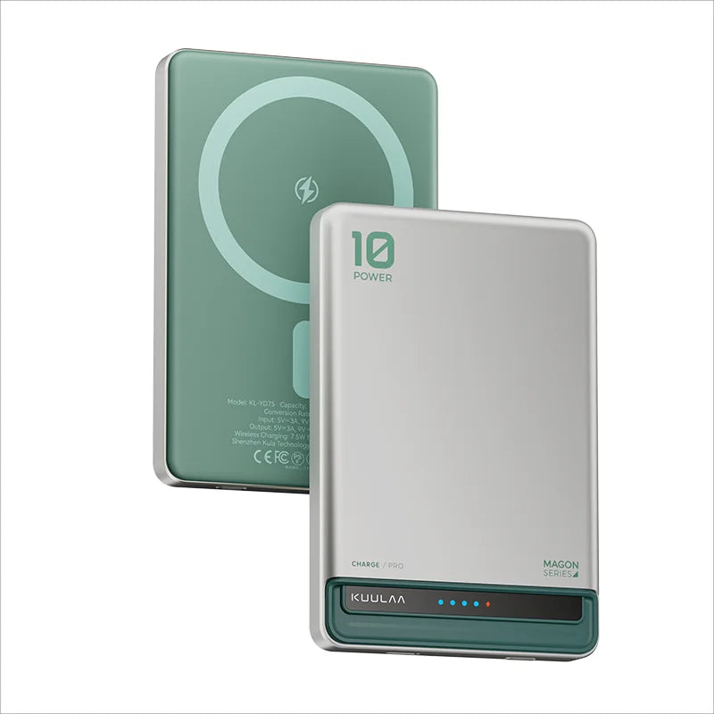 KUULAA batterie externe magnétique 10000Ah chargeur Portable sans fil 20W charge rapide pour magsafe pour iPhone 16 15 14 Por Max PowerBank