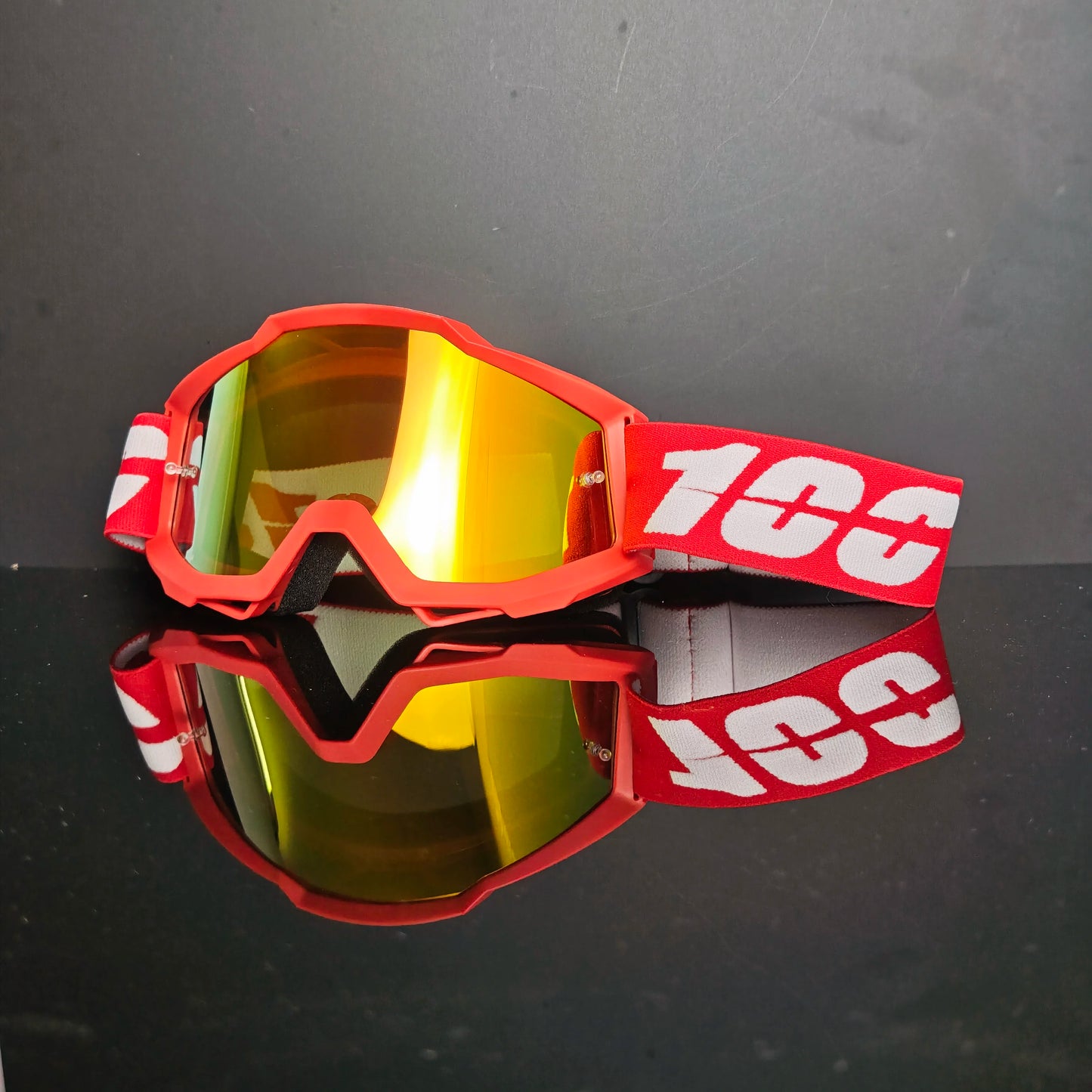 Lunettes Moto Course Anti-Poussière Coupe-Vent — Motocross Cyclisme Ski