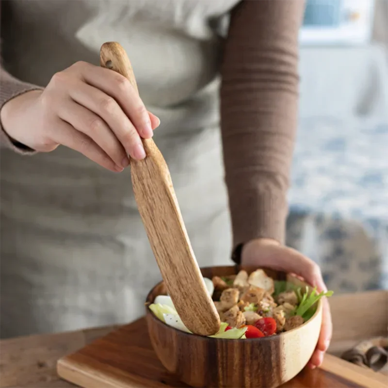 Cuillère à riz en bois spatule Steak Sauce à frire outils De Cuisine antiadhésifs spatule Accessoires De Cuisine Accessoires De Cuisine