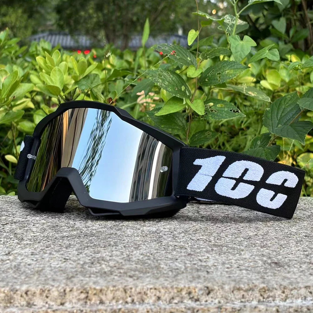 Lunettes Moto Motocross Tout-Terrain Homme — VTT, Masque Coupe-Vent, Protection, Cyclisme