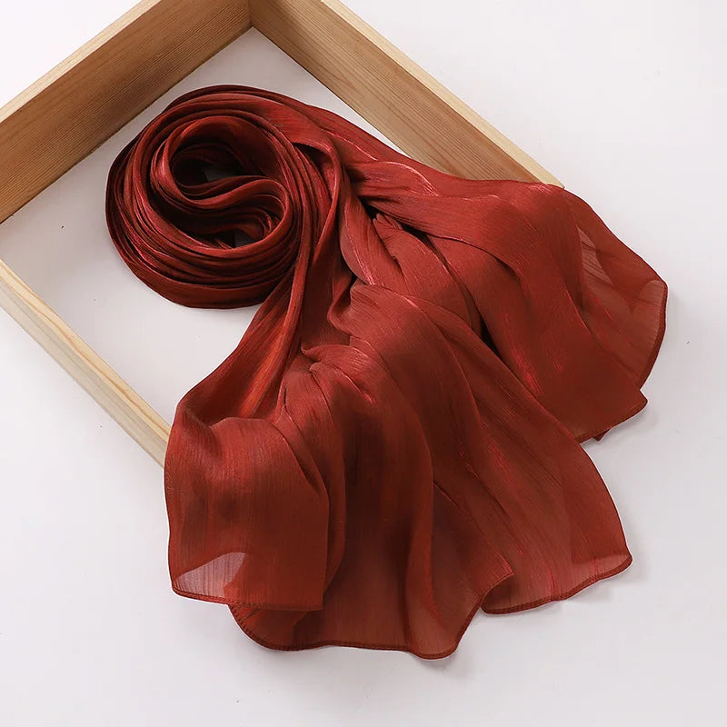 Hiyabs de gasa de primera calidad para mujer, velo turbante suave y largo, bufandas musulmanas, chales hiyab, cubierta para la cabeza islámica, accesorios de Ramadán