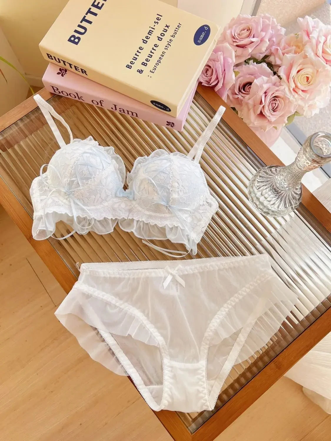 Soutien-gorge Push-Up Lolita Dentelle — Style Japonais Princesse