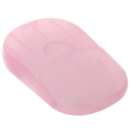 Papier savon Portable jetable voyage Camping Mini savons de nettoyage pour laver le nettoyage des mains pour la randonnée en plein air fournitures de plein air