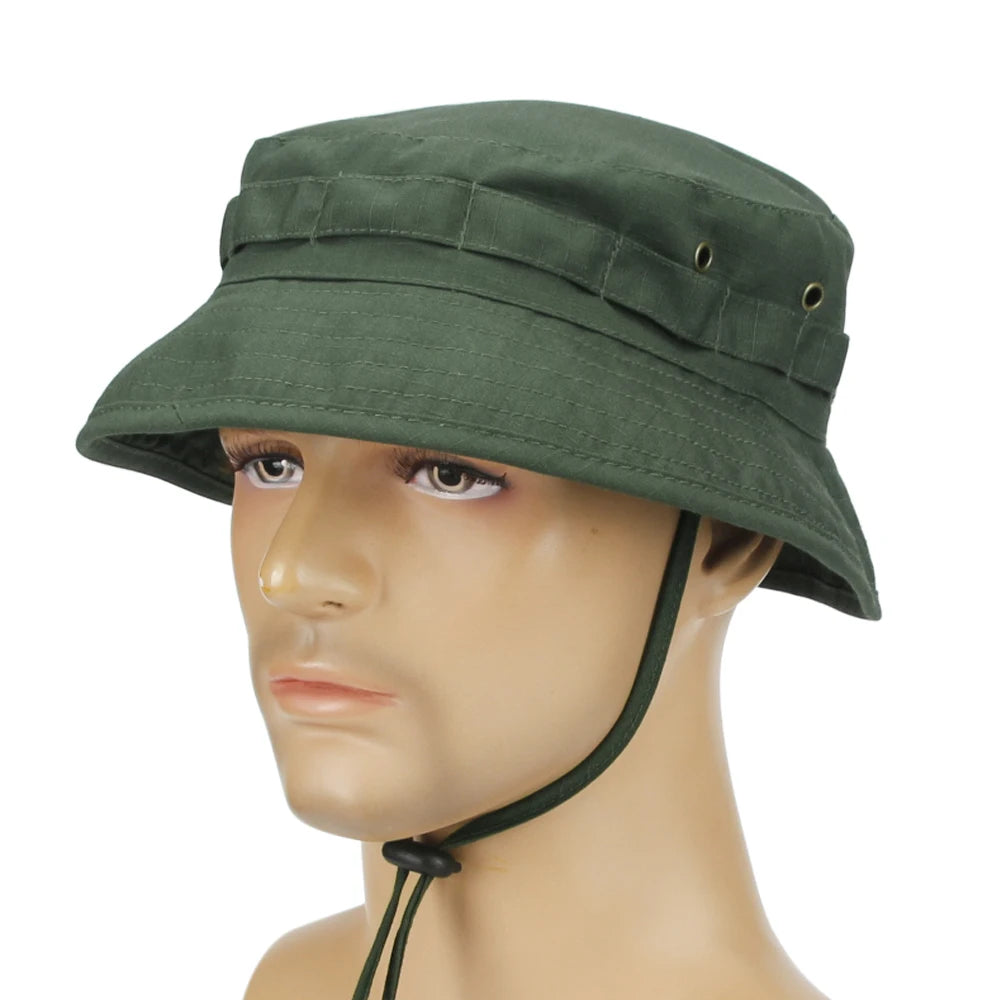 Chapeau Boonie Camouflage Pliable — Pêche, Chasse, Randonnée & Plage