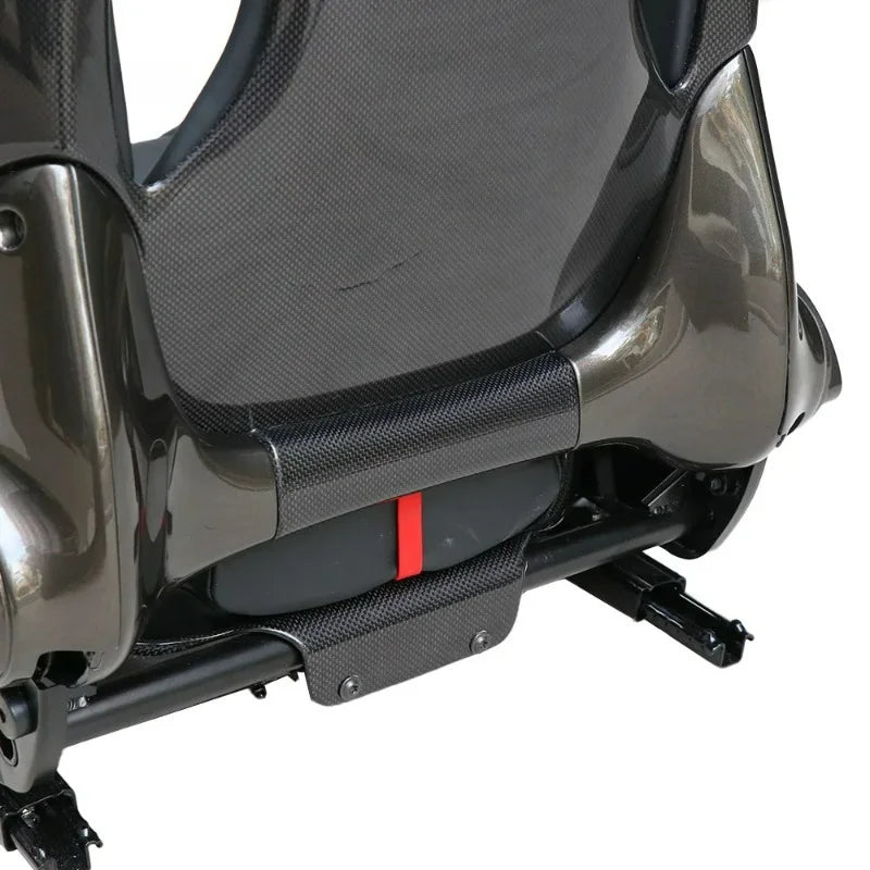 Siège de course réglable en cuir personnalisable — supercar, sport