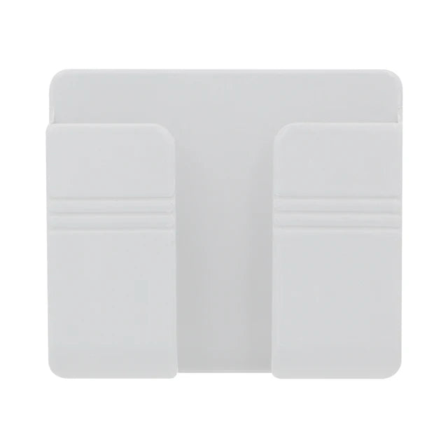 Boîte de rangement murale multifonction, 1 à 4 pièces, organisateur sans poinçon, télécommande TV, bricolage, prise de téléphone portable, support de charge