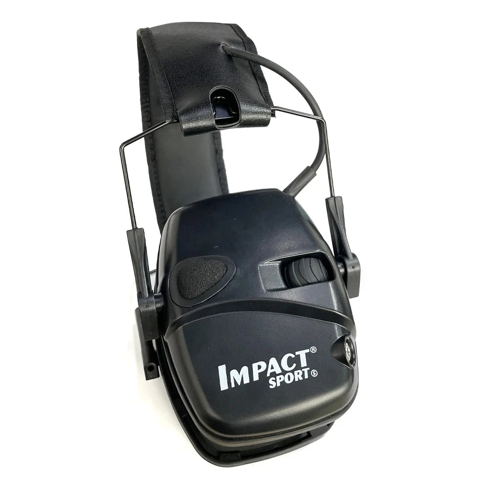 Casque anti-bruit électronique tactique pour le tir, sports de plein air, amplification du son, protection auditive pour la chasse, NRR 22dB