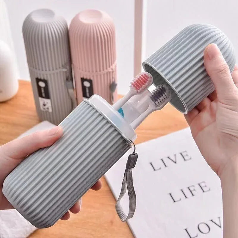 Etui Brosse à Dents & Dentifrice — Protection Voyage & Camping Portable