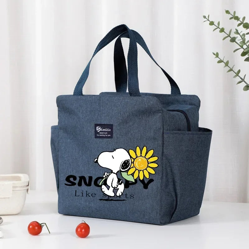 Sac isotherme portable pour déjeuner et boissons — mignon, thermique, pique-nique, cadeau enfants