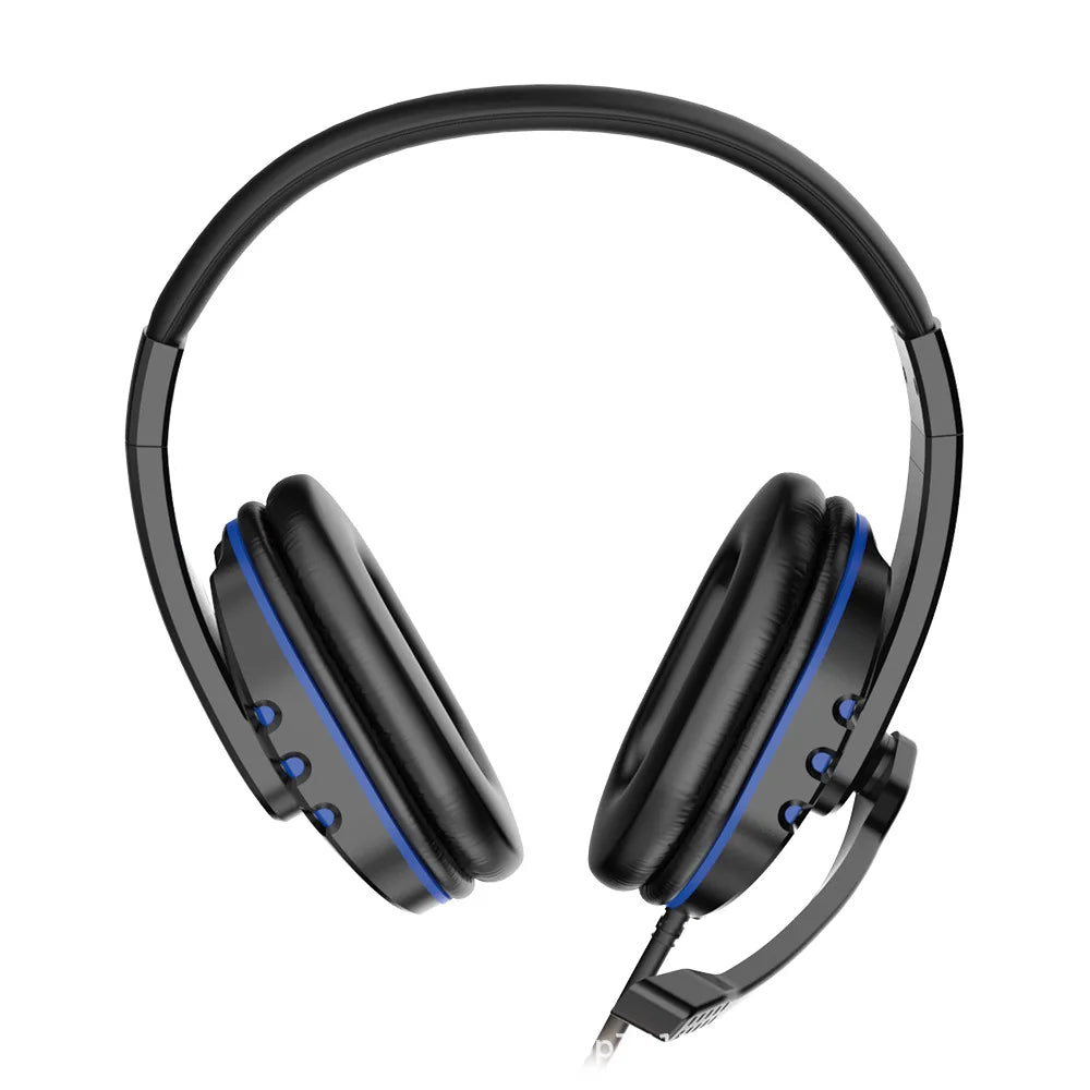 Casque 3.5mm filaire de jeu — écouteurs musique, consoles, PC, chat ordinateur, microphone
