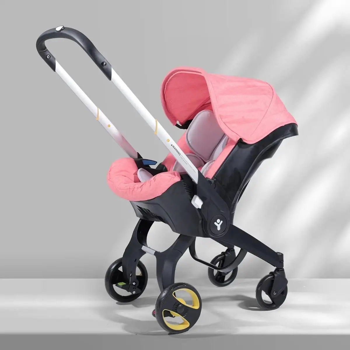 Baby stroller, car seat, lightweight newborn bassinet, two-way, easily foldable, 3-in-1