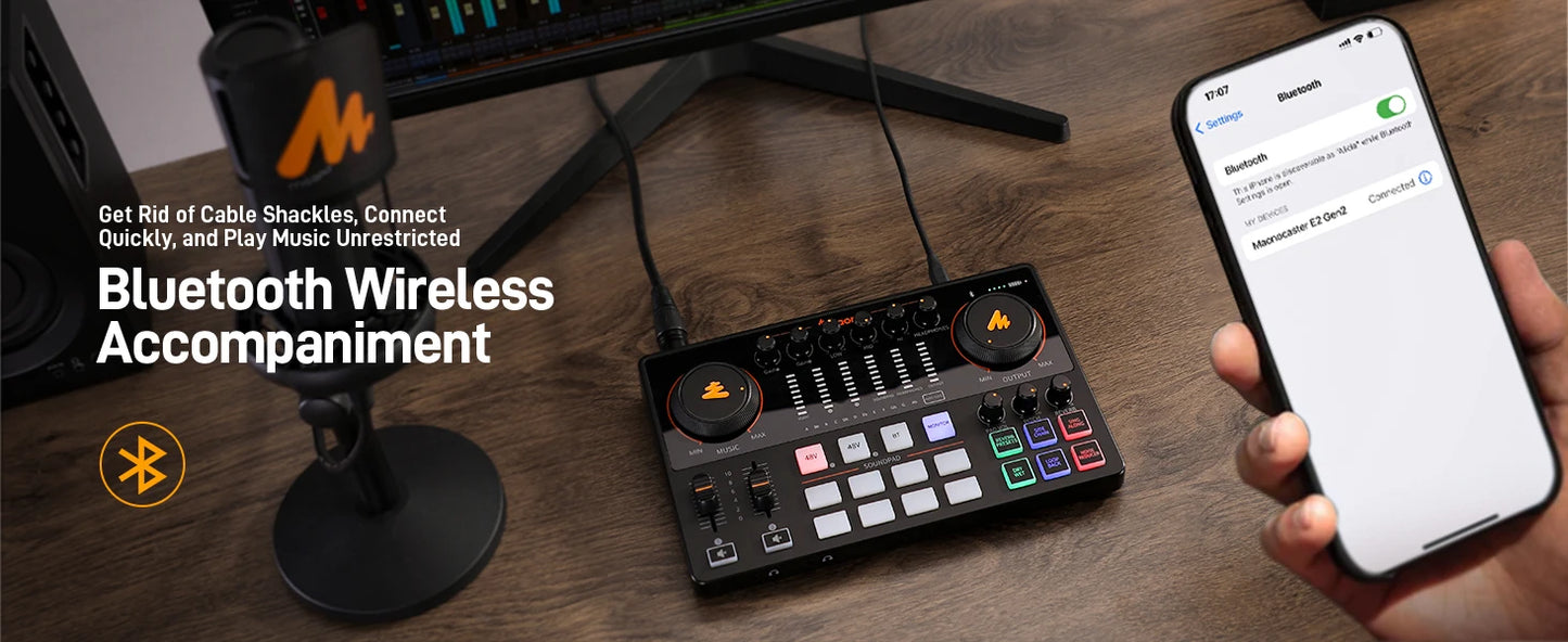 Interface Audio Double XLR — Podcast, Streaming & Gaming Professionnel