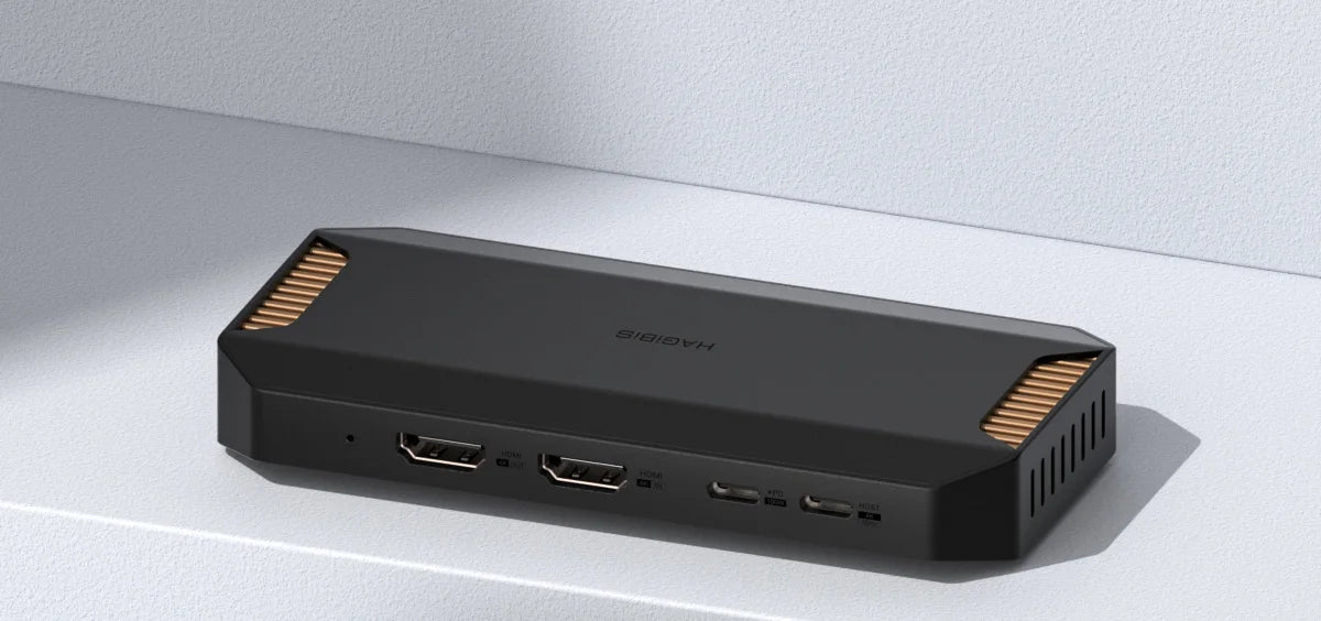 Carte de capture vidéo 4K Hagibis pour le streaming et le gaming, prise en charge VRR RGB HDR, transmission directe pour Switch2 Xbox PS5/4, diffusion en direct de la caméra