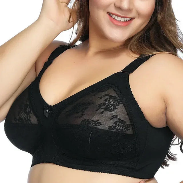 Soutien-gorge Minimiseur Grande Taille en Dentelle — Maintien & Confort