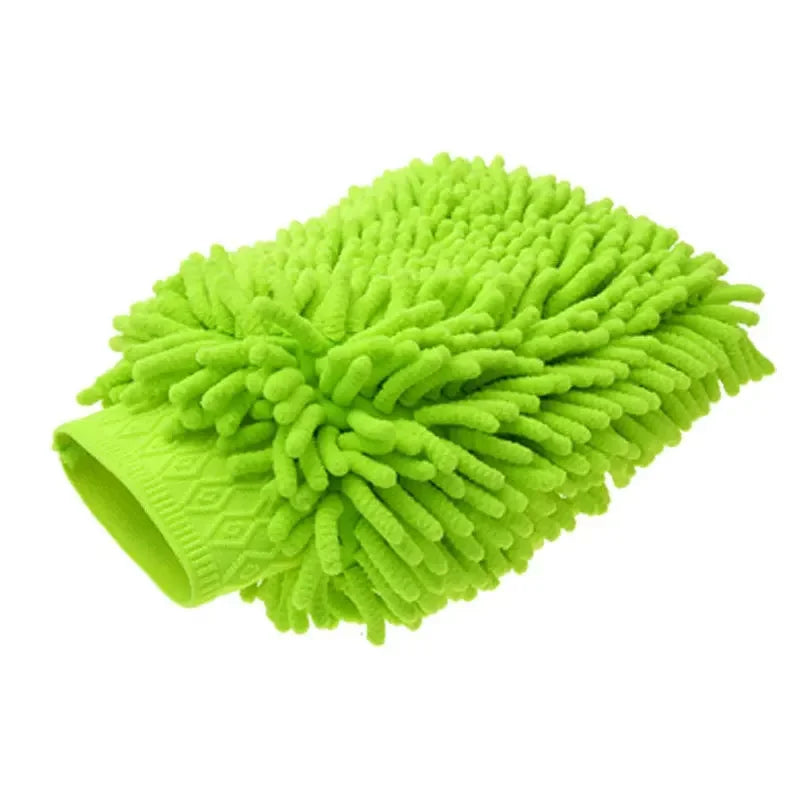 Guantes de lavado de coche de microfibra, súper absorbentes, doble cara, esponja de limpieza de coche de chenilla, sin arañazos, súper gruesos, de alta densidad