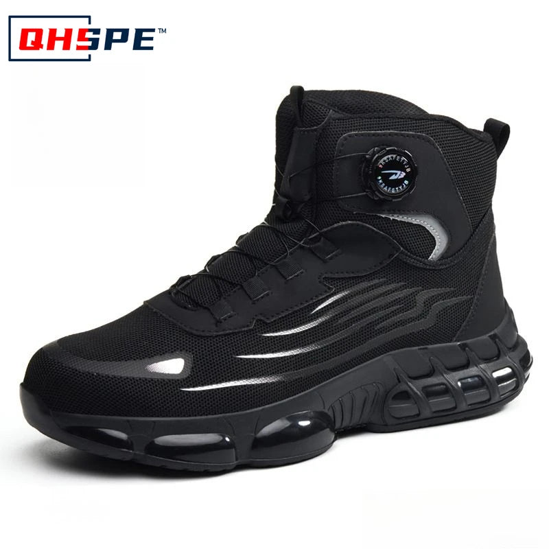 Chaussures de Sécurité Bouton Rotatif — Protection & Confort Travail