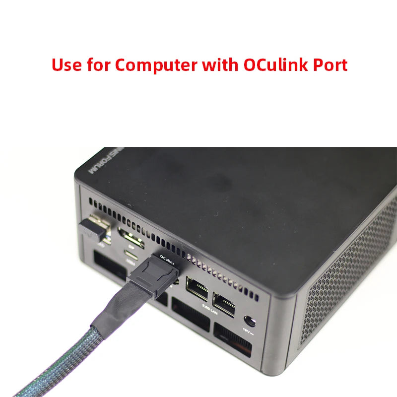 EXP GDC OCuLink-Adaptateur de carte graphique externe, haute vitesse, GPU S6 PCIe 4.0x4, Mini PC, ordinateur portable, ordinateur portable, M.2, Mkey vers OCuLink