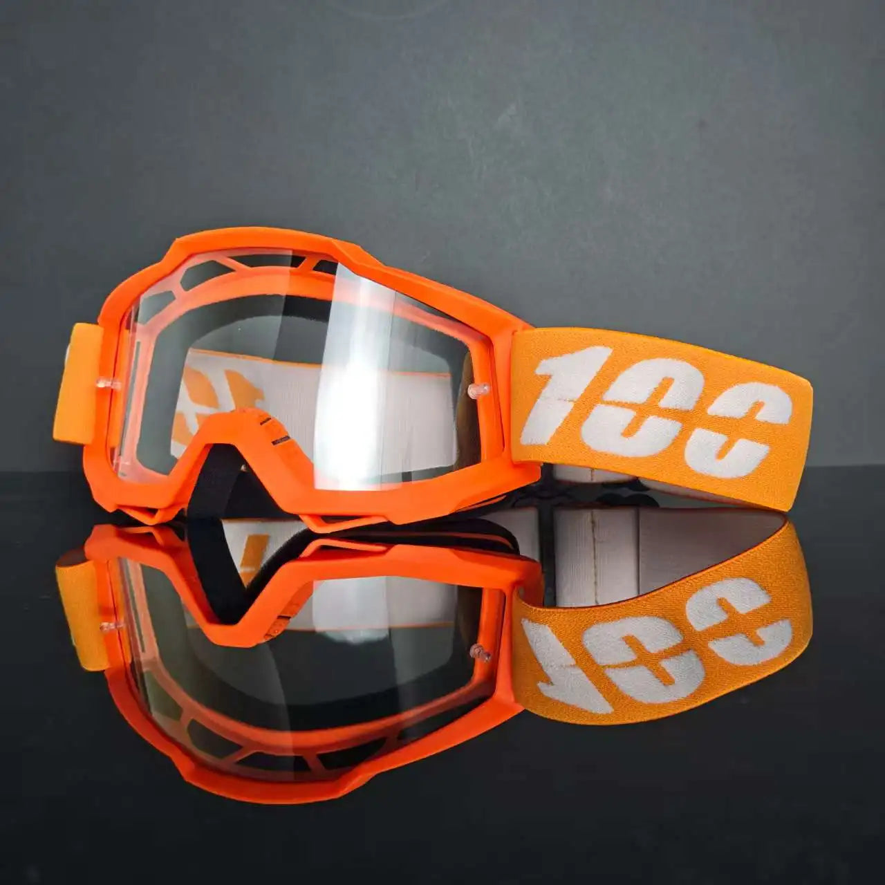 Lunettes Moto Course Anti-Poussière Coupe-Vent — Motocross Cyclisme Ski