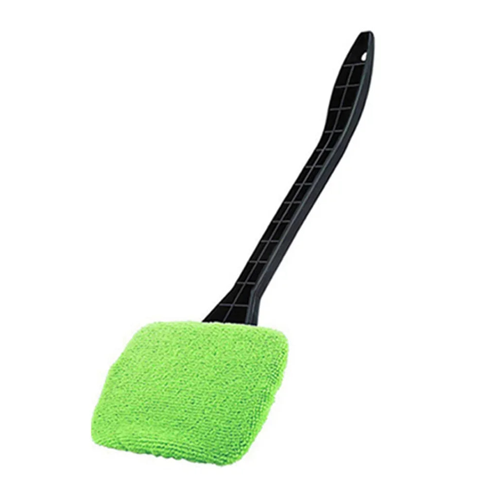 New Car Window Cleaning Brush Kit, Windshield Cleaning Tool, Interior Wiper with Long Handle, Car Accessories