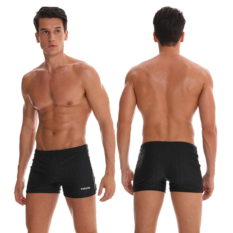 ESCATCH Maillot de Bain Homme Grande Taille 2023 — Imprimé Mode, Élastique, Coussinet