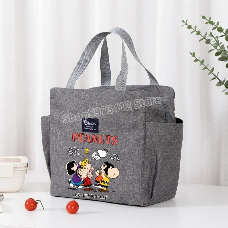 Sac isotherme portable pour déjeuner et boissons — mignon, thermique, pique-nique, cadeau enfants