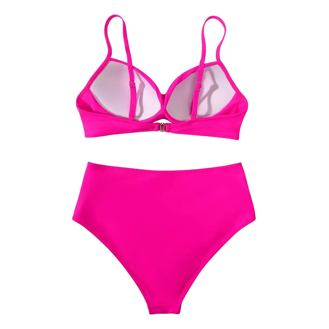 Maillots de bain vintage taille haute 2026 pour femmes, push-up, imprimés, tenues de plage estivales