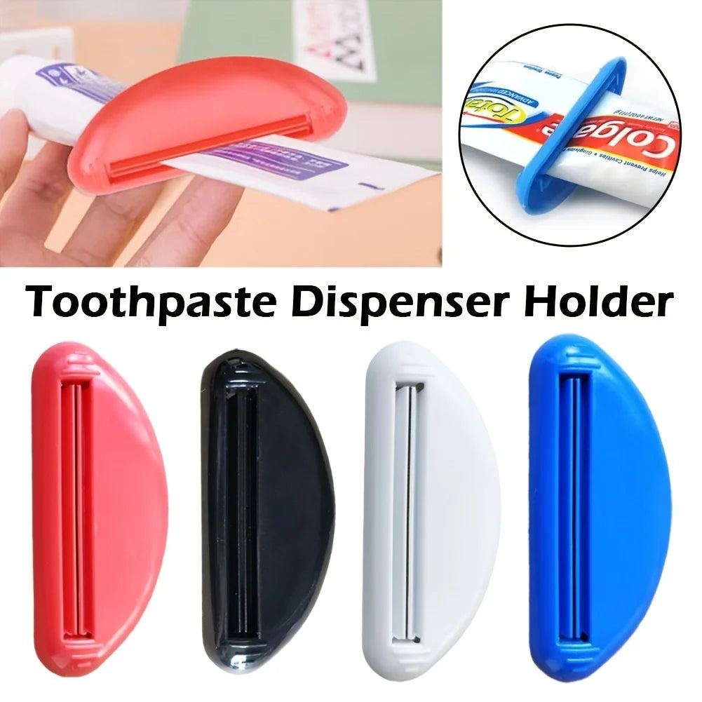 Presse-dentifrice manuel, Clips de Tube de dentifrice, distributeur de nettoyant pour le visage multifonction, accessoires de salle de bains