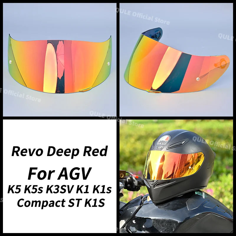 For AGV K5 K5S K5-S K3SV K1 K1S Compact ST Motorcycle Helmet Visor Lens Shield Goggles Full Face Pin Accessories Para Moto Helmet