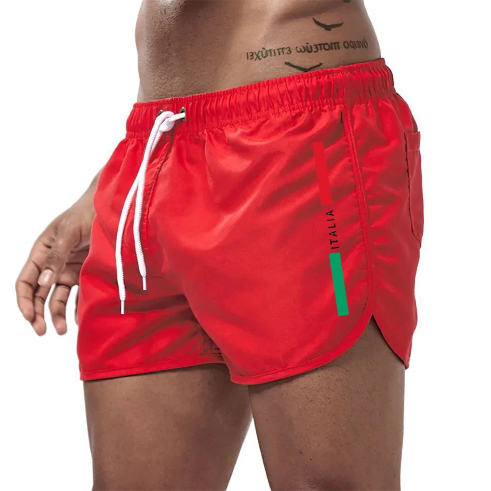 Nouveaux shorts de plage à séchage rapide pour hommes shorts de fitness maillots de bain d'été loisirs sports hommes planche de natation marée plage