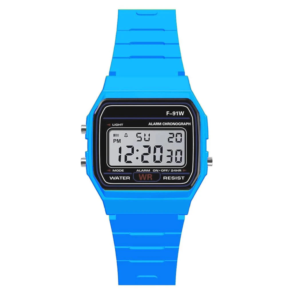 Montre Militaire Analogique Numérique LED Étanche — Sport Alarme Homme Femme
